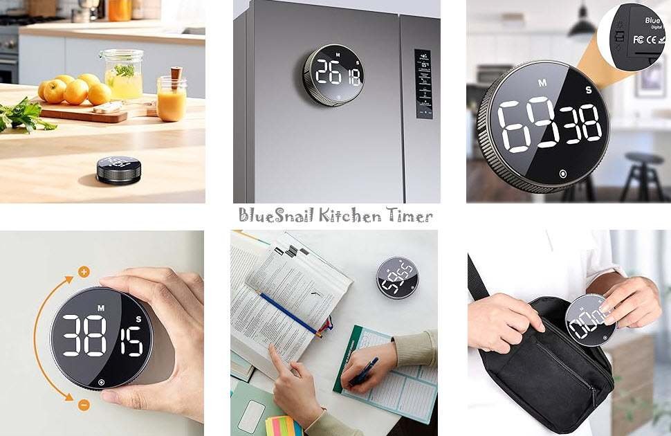 BlueSnail Kitchen Timer